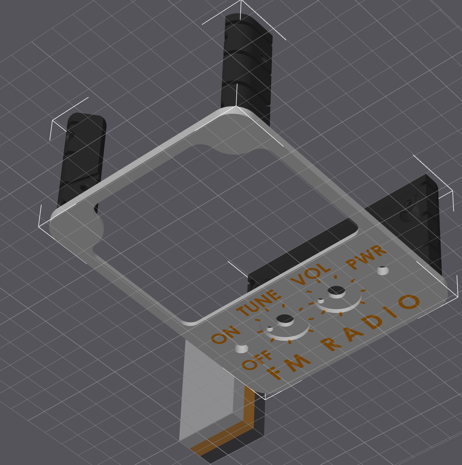 Grill body slicer view