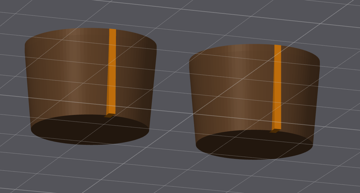 Knobs slicer view