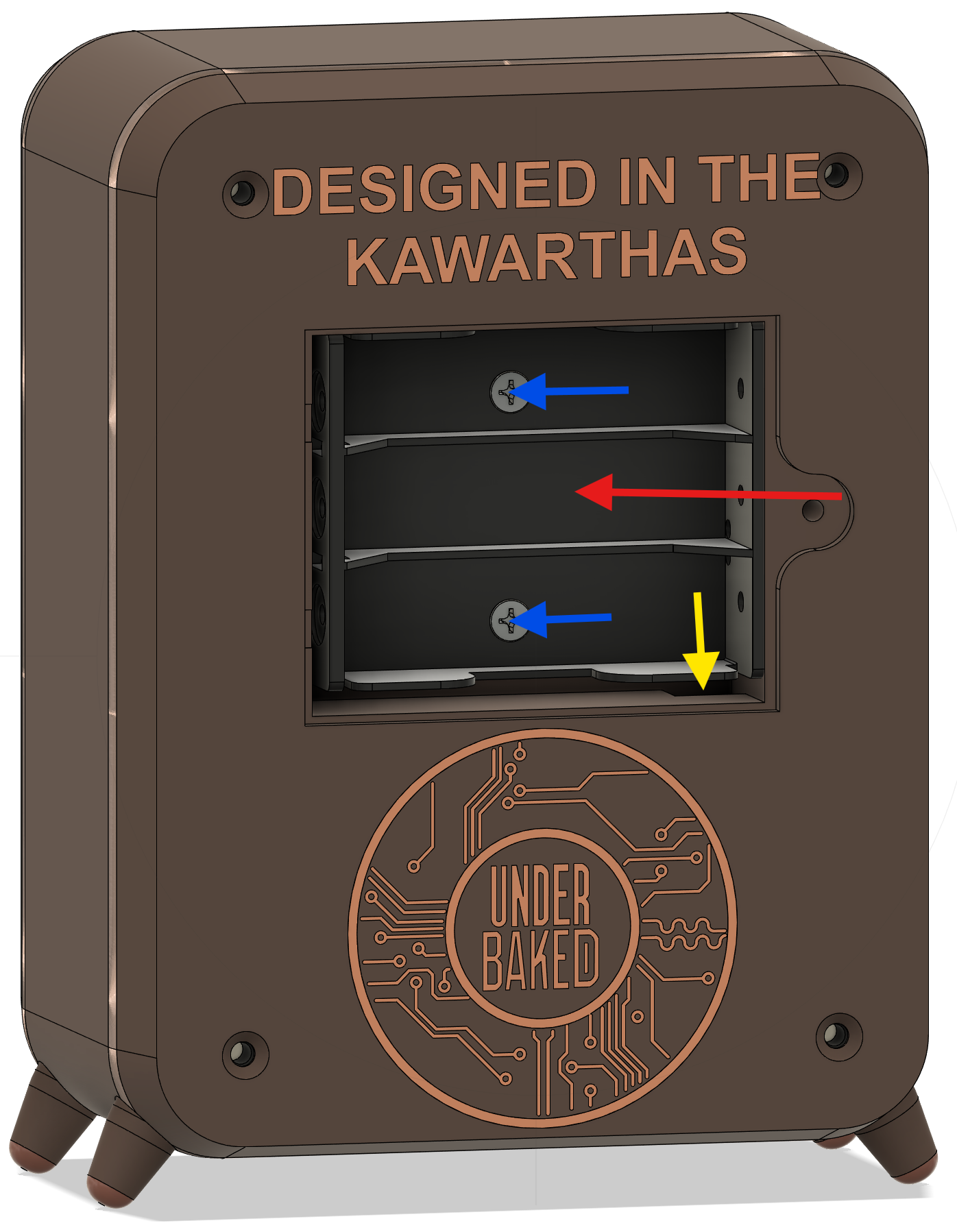 Step 10 - Battery pack with arrows