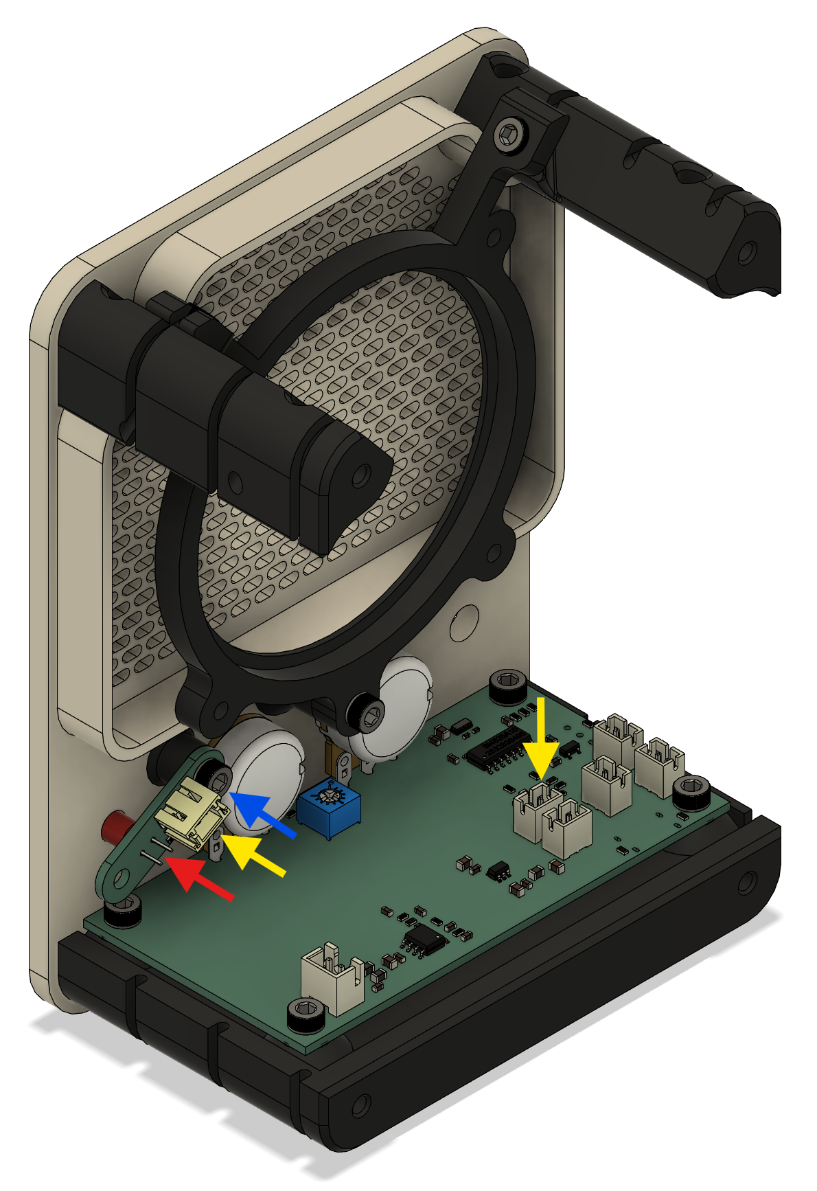Step 5 - Power indicator with arrows